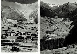 2 neuere AK KLOSTERS GR 1x gel. 1953