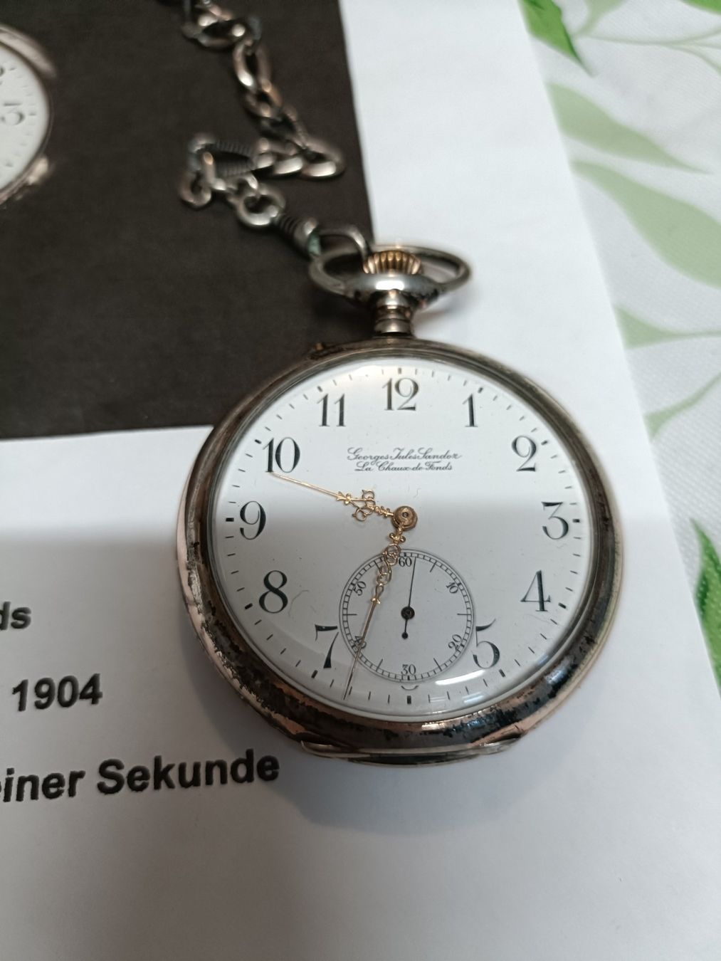 Uhren: Schützentaschenuhr  St. Gallen 1904 – Gebraucht aus Ennetmoos von brunhildenb 1