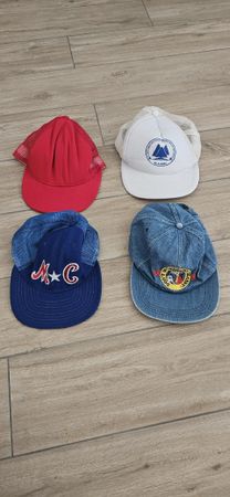 lot casquettes vintage