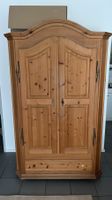 Schrank Kiefer Massivholz Landhausstil Doppelttür mit Sch...