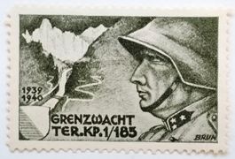 Soldatenmarke 2.WK, Territorial Kompanie I/185, Wi Ter 386
