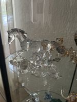 Swarovski Pferd Hengst stehend, Kristall, Sammlerstück SCS