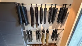 9 Paar Schuhspanner für Stiefel