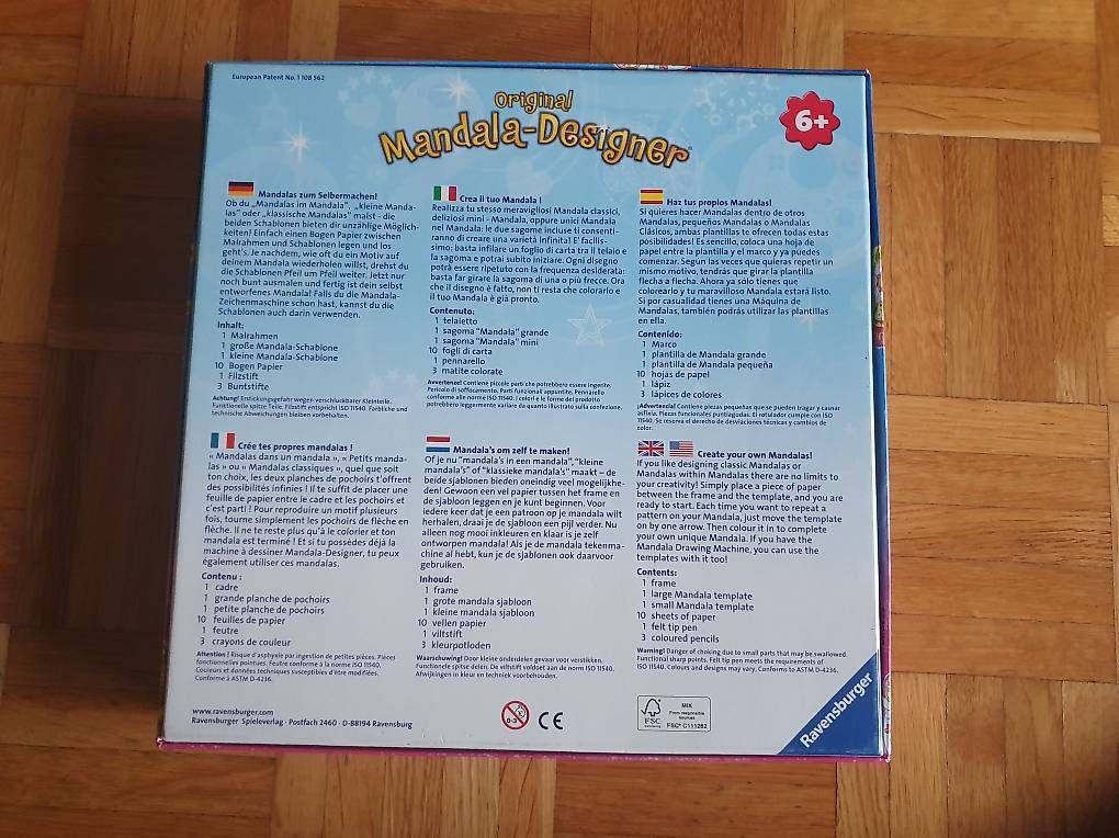 Sciablone: Ravensburger Mini mandala designer romantic (6+) – Usato da Zürich venduto da kevinlodge 1
