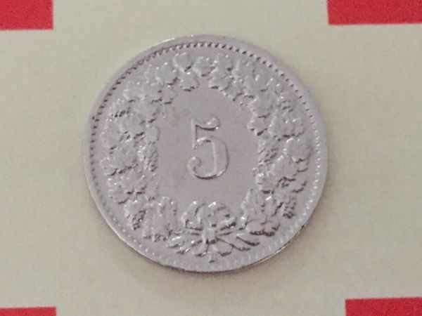 Tutti le monete: 5 Rappen 1939 Ni, -vz – Usato da Elsau venduto da herbybay 1