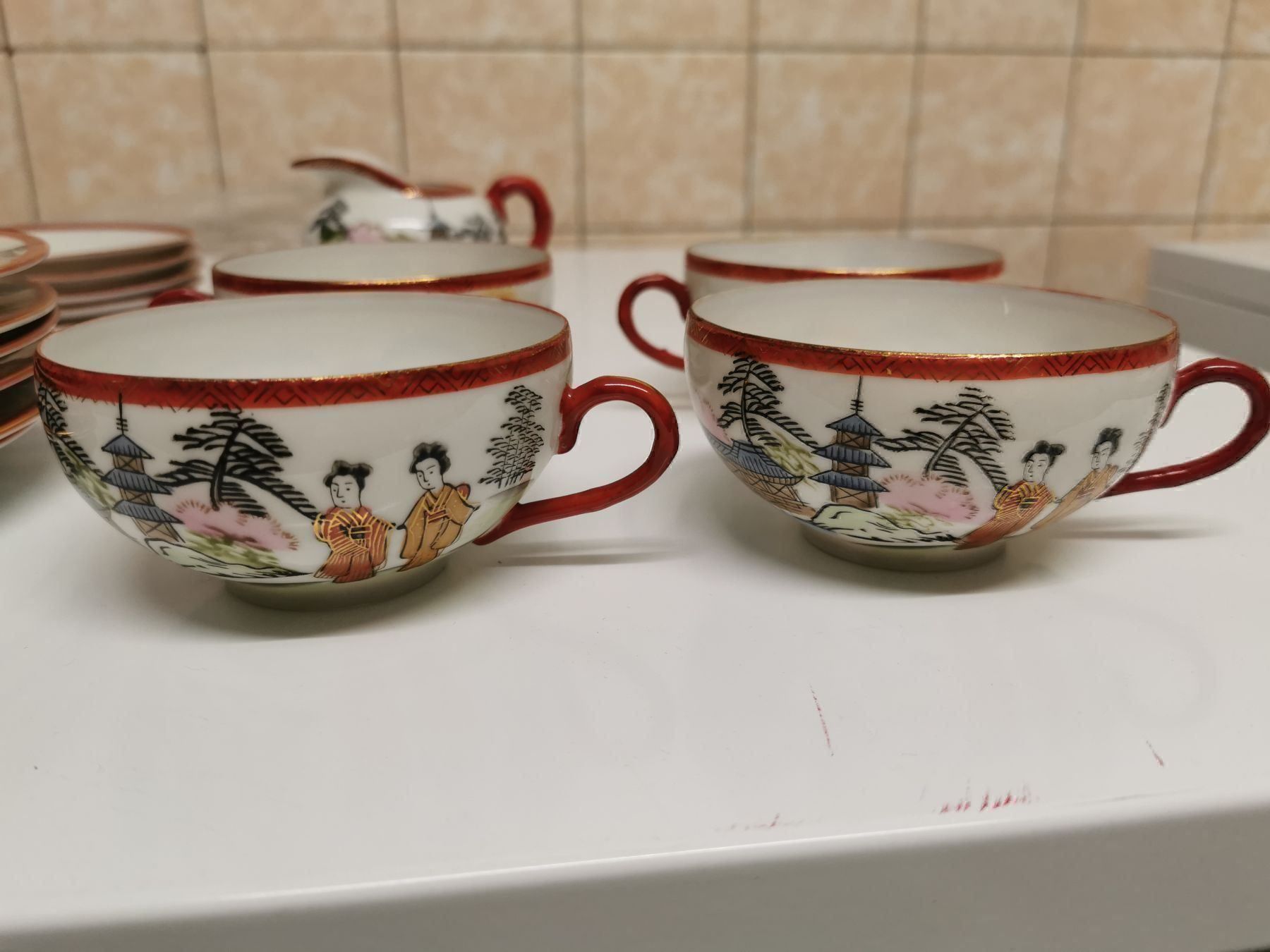 Set di piatti: Japanisches Teeservice – Usato da Bad-Ragaz venduto da Joker731 4