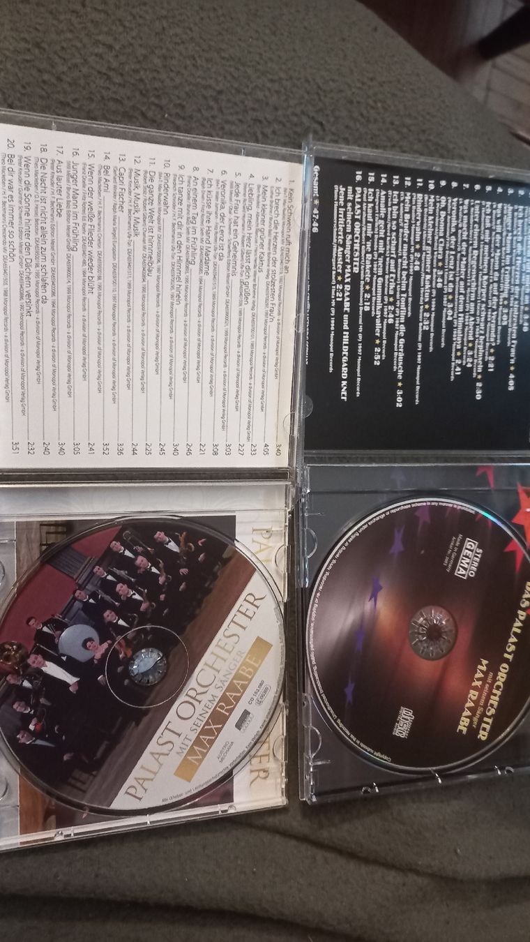 CDs: Max Raabe Palast Orchester - 2 CDs – Gebraucht aus Olten von Donatello1984 2