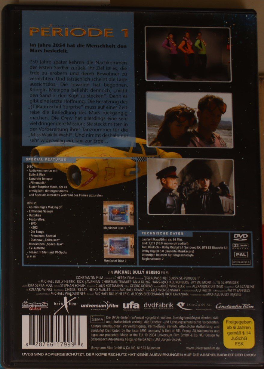 Tutti i DVDs: Traumschiff Surprise Periode 1 – Usato da Luzern venduto da CONTENTI 2