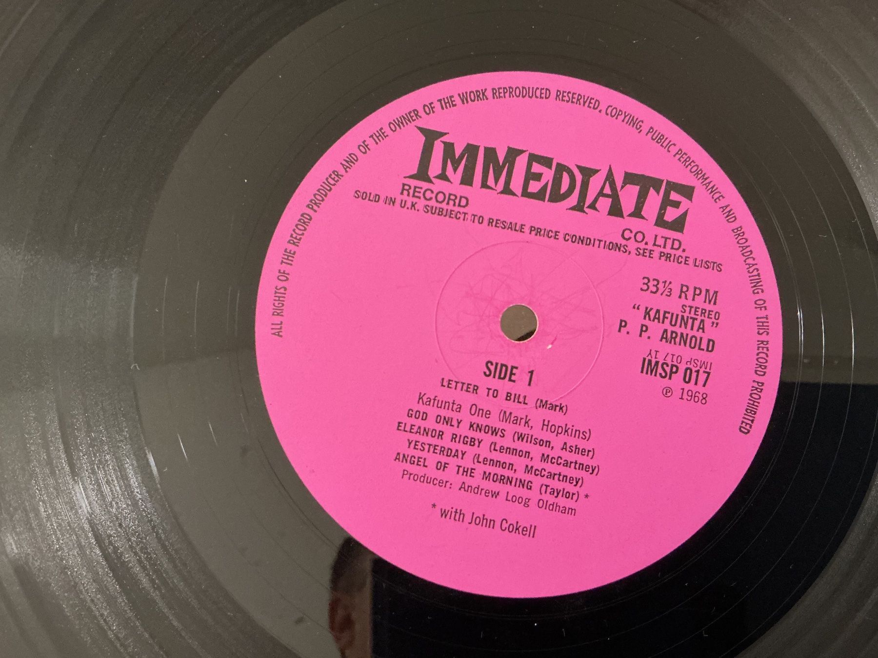 Schallplatten: P.P. Arnold - Kafunta (VG+) – Gebraucht aus Winterthur von Tumko-Vinyl 2