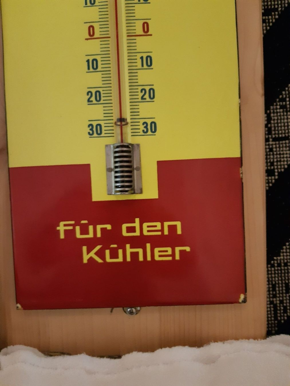 Autres articles pour la maison: Emailschild Thermometer – D'occasion à Biberist par Mgbgt0 1