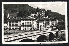 Ponte-Tresa /Lago di Lugano, Blick über