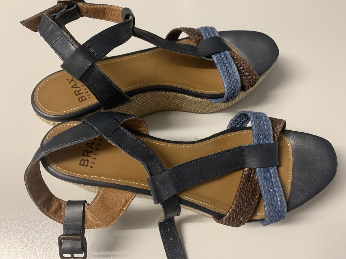 Brax Damenschuhe: BRAX Sandalen mit Keilabsatz Gr. 40 – Gebraucht aus Waltenschwil von pipapo71 2