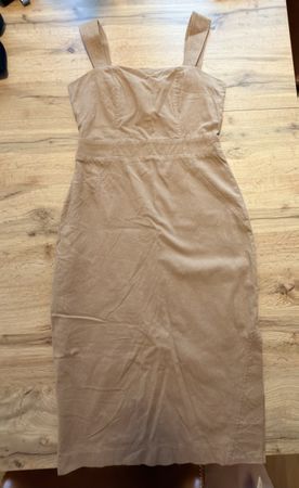 Sommer Kleid, hellbraun, Grösse S