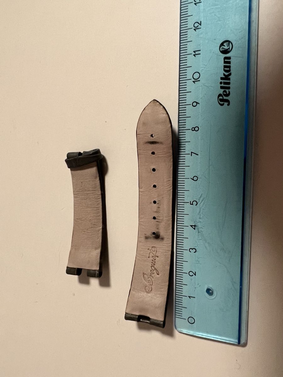 Bracciali & Braccialetti: Bréguet strap "Reine de Naples" croco grey small size – Usato da Châtelaine venduto da Veradat 2