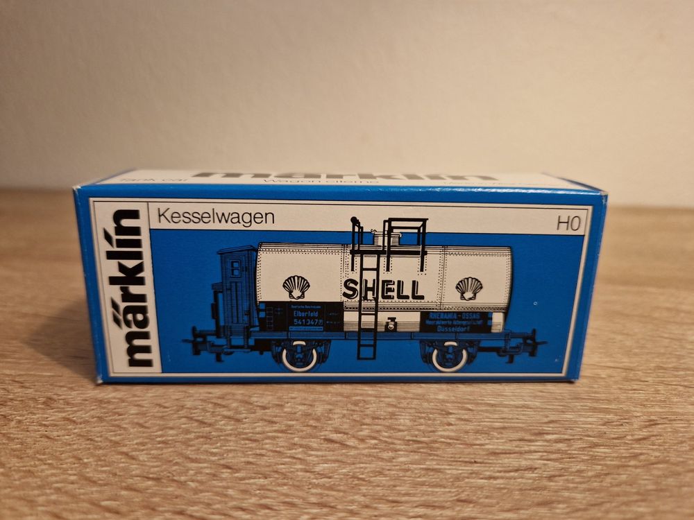 Märklin 4676 Kesselwagen Shell H0 OVP NEU (Neu und originalverpackt) in ...