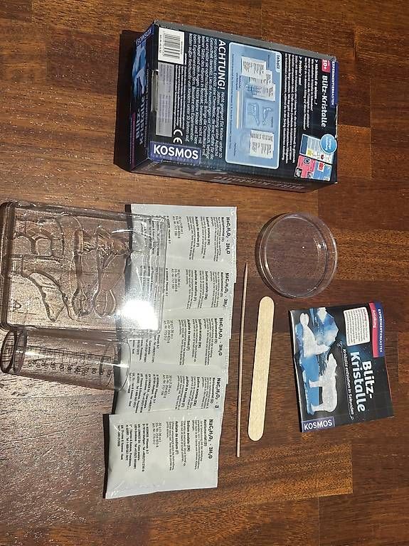 Kit di costruzioni: Kosmos Experimentierkasten Blitz-Kristalle – Nuovo (secondo la descrizione) da Wettingen venduto da ame_wxp2 2