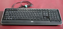 Tastatur Keyboard HP, USB, Schweizer Layout