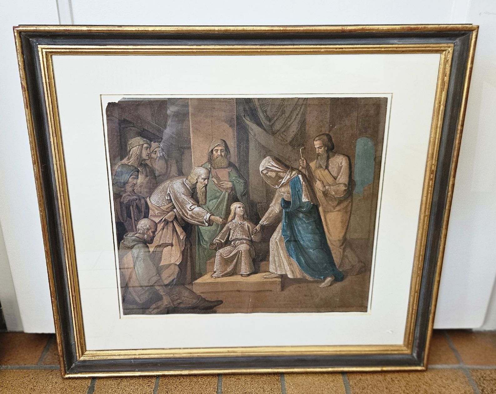 Gemälde: Antikes original Gemälde (Jesus Christi) – Gebraucht aus Rieden AG von sam5432