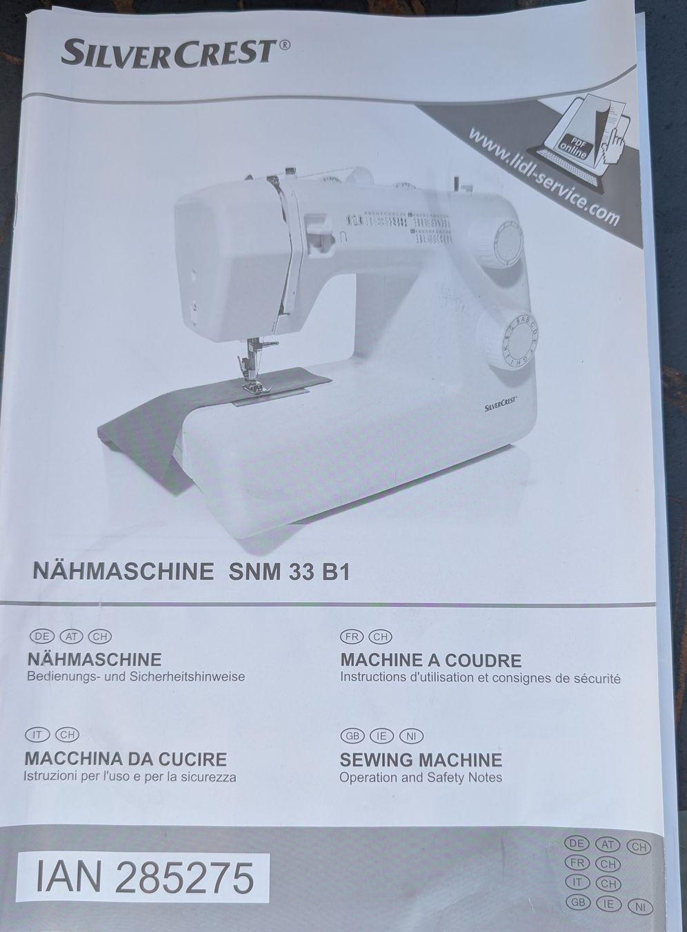 SilverCrest Nähmaschinen: Nähmaschine – Gebraucht aus Döttingen von mercedes04 5