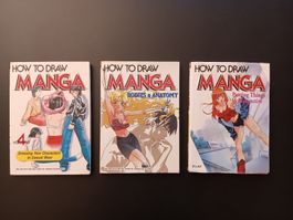 how to draw manga 3 volumes