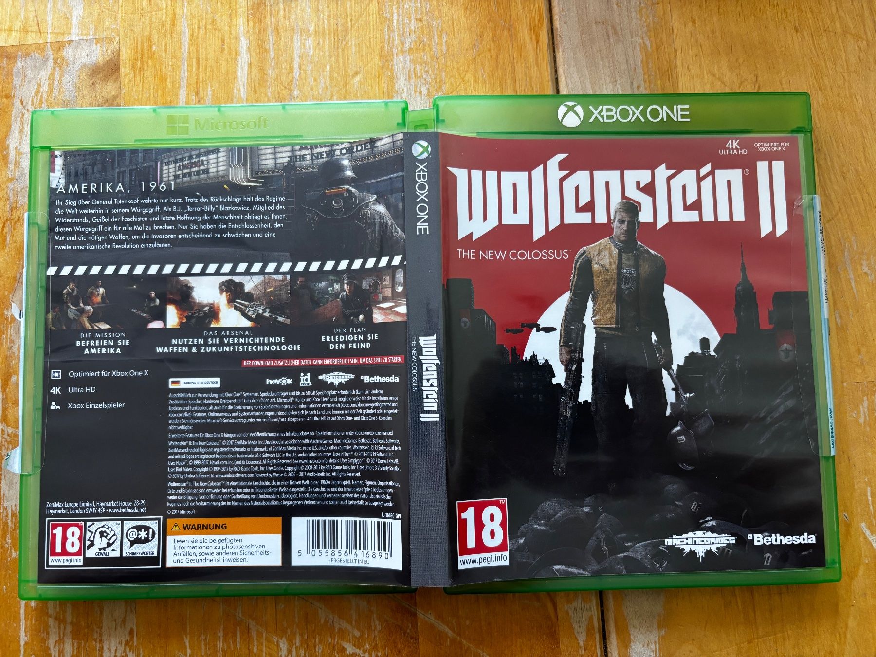 Spiele: Wolfenstein II The New Colossus – Gebraucht aus Frenkendorf von gelbeZinnie 3