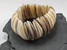 Muschelarmband - Armband aus Muscheln 35mm Breit