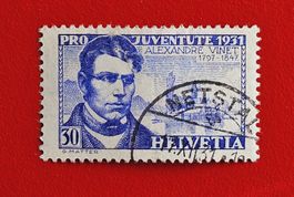 PRO JUVENTUTE 60 RAR A VINET VOLLSTEMPEL NETSTAL GLARUS 1931