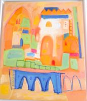 Neo Expressionismus Neal Turner "Rive Gauche Paris"