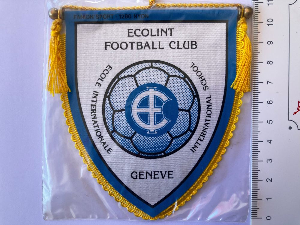 Lot De 9 Fanions Vintage - Sélections Nationales Football