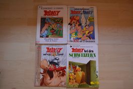 Asterix und Obelix 4 Stück in Buchform 3 Stück in Heftform