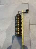 Messing Mühle - Antike Kaffeemühle mit Mahlwerk Vintage