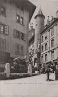 GENÈVE - Le Perron et la Tour de Tavel