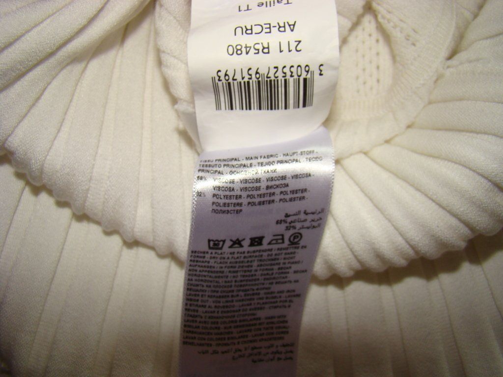 Kookai Vestiti: Kookai, robe écru – Nuovo e nell'imballaggio originale da Lussery-Villars venduto da pousinete02 4