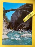 Die San Bernardino-Strasse (N 13) in der Viamala-Schlucht