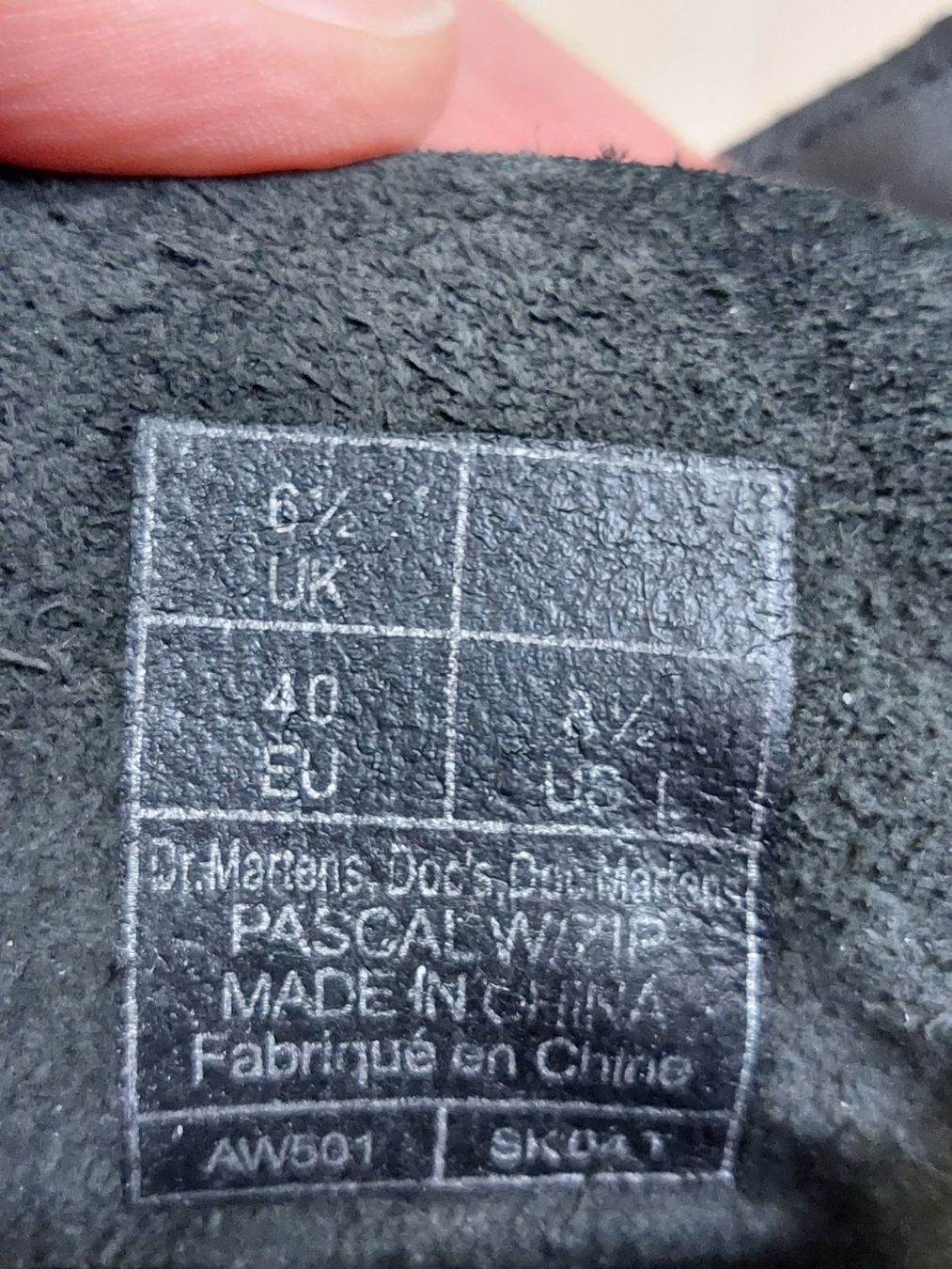 Dr. Martens Scarpe da donna: Dr. Martens mit Reissverschluss Gr. 40 – Usato da Fehraltorf venduto da MilliVanilli 2