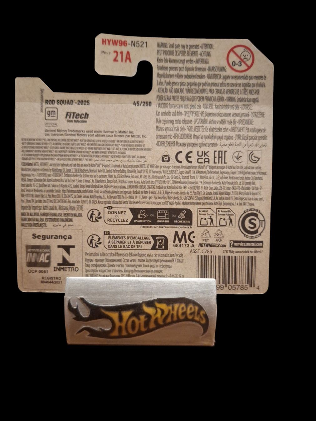 Hot Wheels Modellini d'auto: Hot Wheels Rod Squad 2025 55 Chevy 3/10 S – Nuovo e nell'imballaggio originale da Adlikon venduto da Mmartin0 1