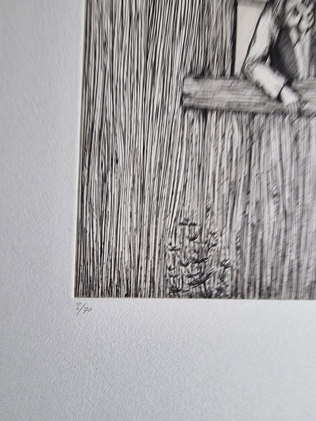 Grafica & Litografie: PETER STREICH RADIERUNG SIGNIERT NUMMERIERT – Usato da Gersau venduto da grafik-kunst 3