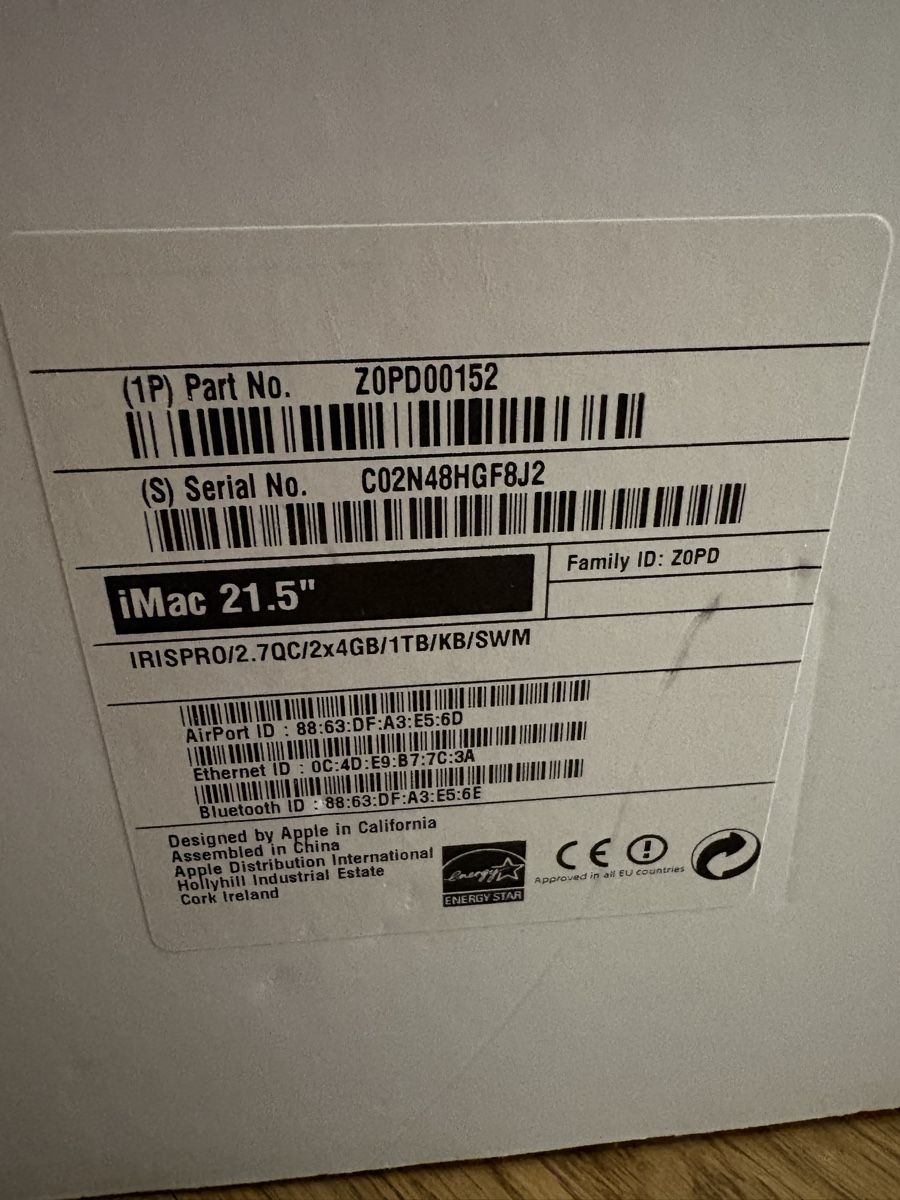 Apple PC: APPLE iMAC ab Fr. 1.-  – Usato da Perlen venduto da S0nG0ku 5