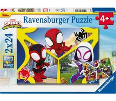 Ravensburger Puzzle 2x24 Teile Spidey und Super-Freunde