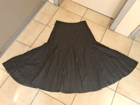 Jupe longue bohème noire taille M