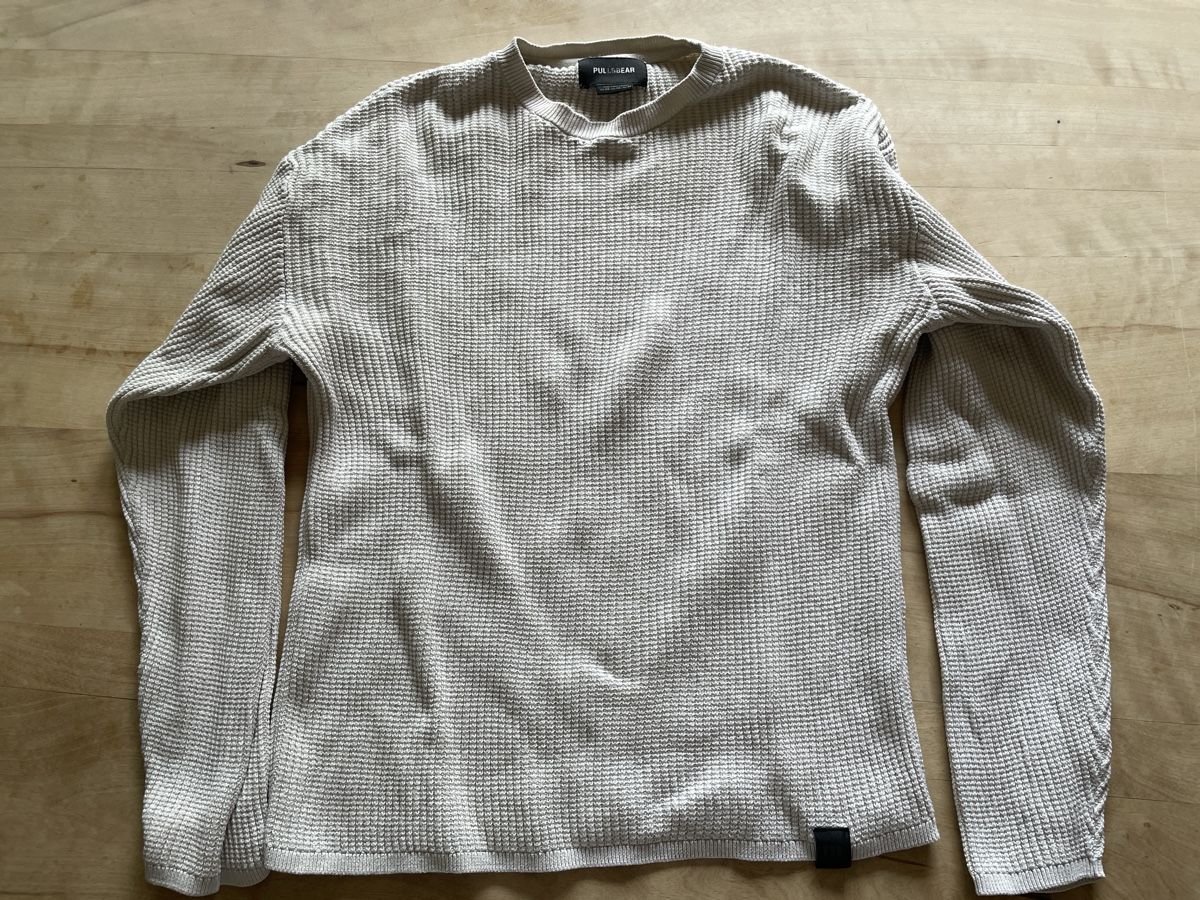Pull&Bear Maglioni & Felpe: Pull&Bear Herren Strickpullover XS Beige - Top Zustand! – Usato da Muttenz venduto da Fertal