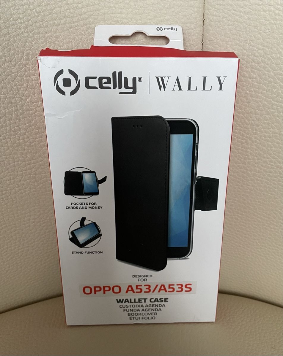 Cover & Protezioni schermo: Celly WALLY WALLET CASE. OPPO A53 / A53S – Nuovo (secondo la descrizione) da Obergösgen venduto da File75