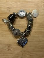 Armband mit Anhänger Herz Elefant