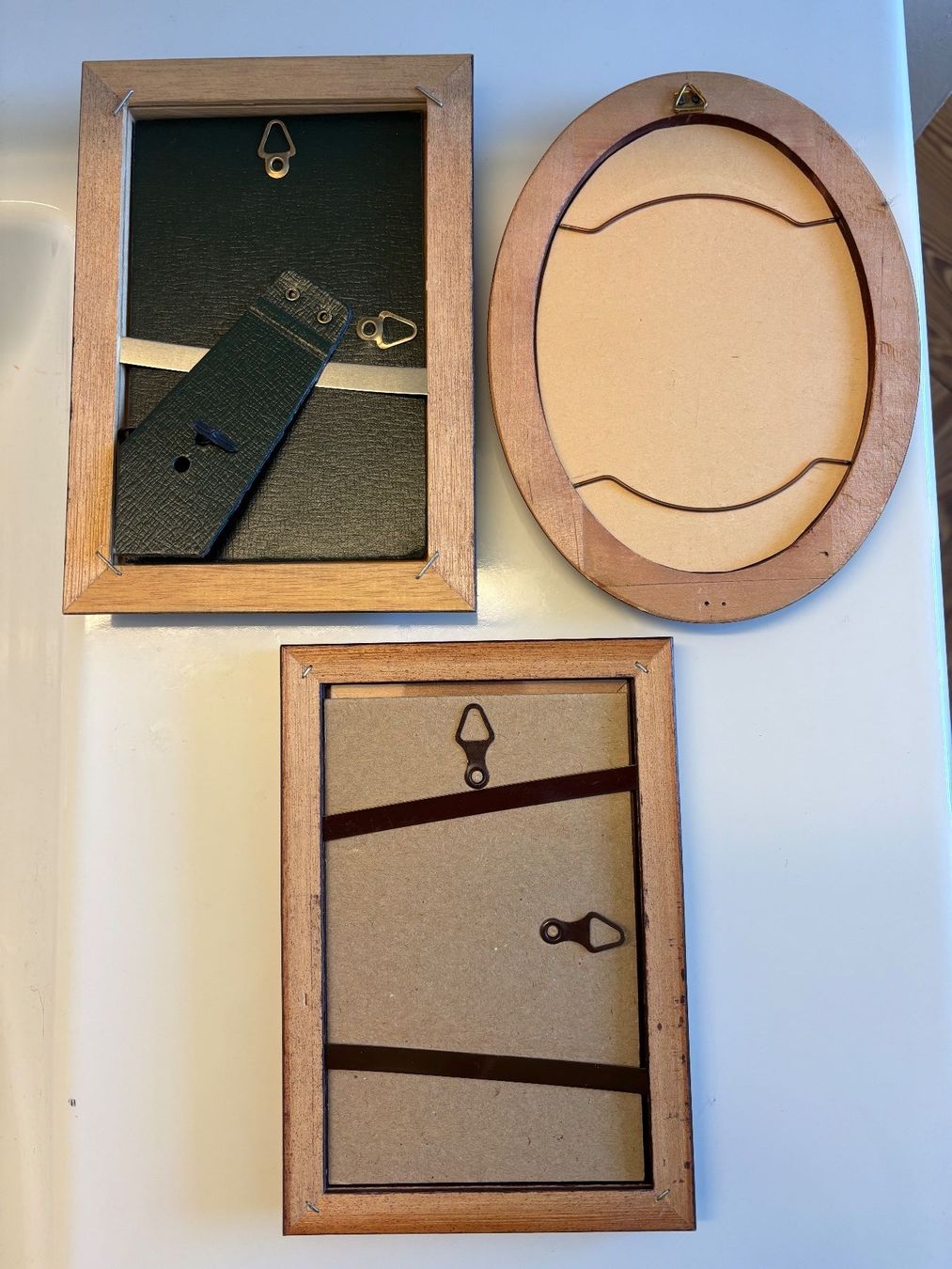 Cornici: 3er Set Vintage Bilderrahmen Holzrahmen Goldrand – Usato da Horgen venduto da uge_pd5p 2