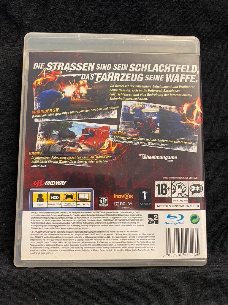 Giochi: The Wheelman I PS3 I – Usato da Küssnacht am Rigi venduto da Bionicmax 2