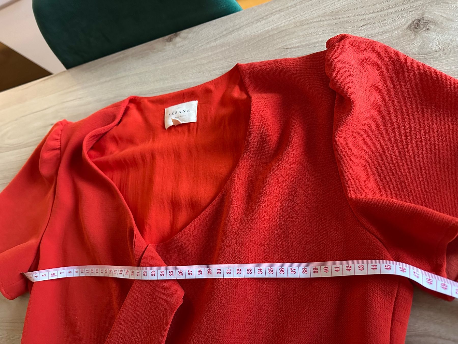 Sezane Vestiti: Robe rouge Sézane – Nuovo (secondo la descrizione) da Lausanne venduto da sou_w9bl 7