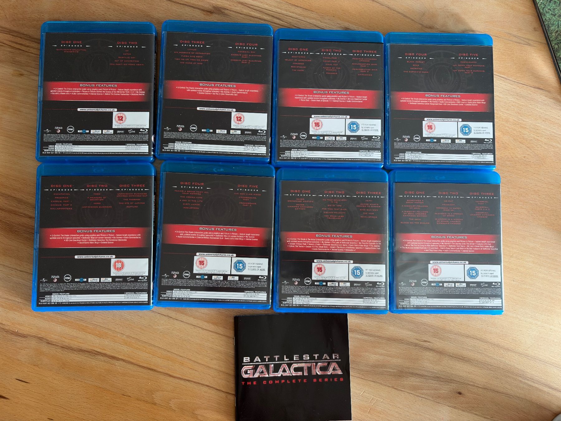 Tous les DVDs: Battlestar Galactica Die komplette Serie – D'occasion à Hombrechtikon par Dokmasa 3