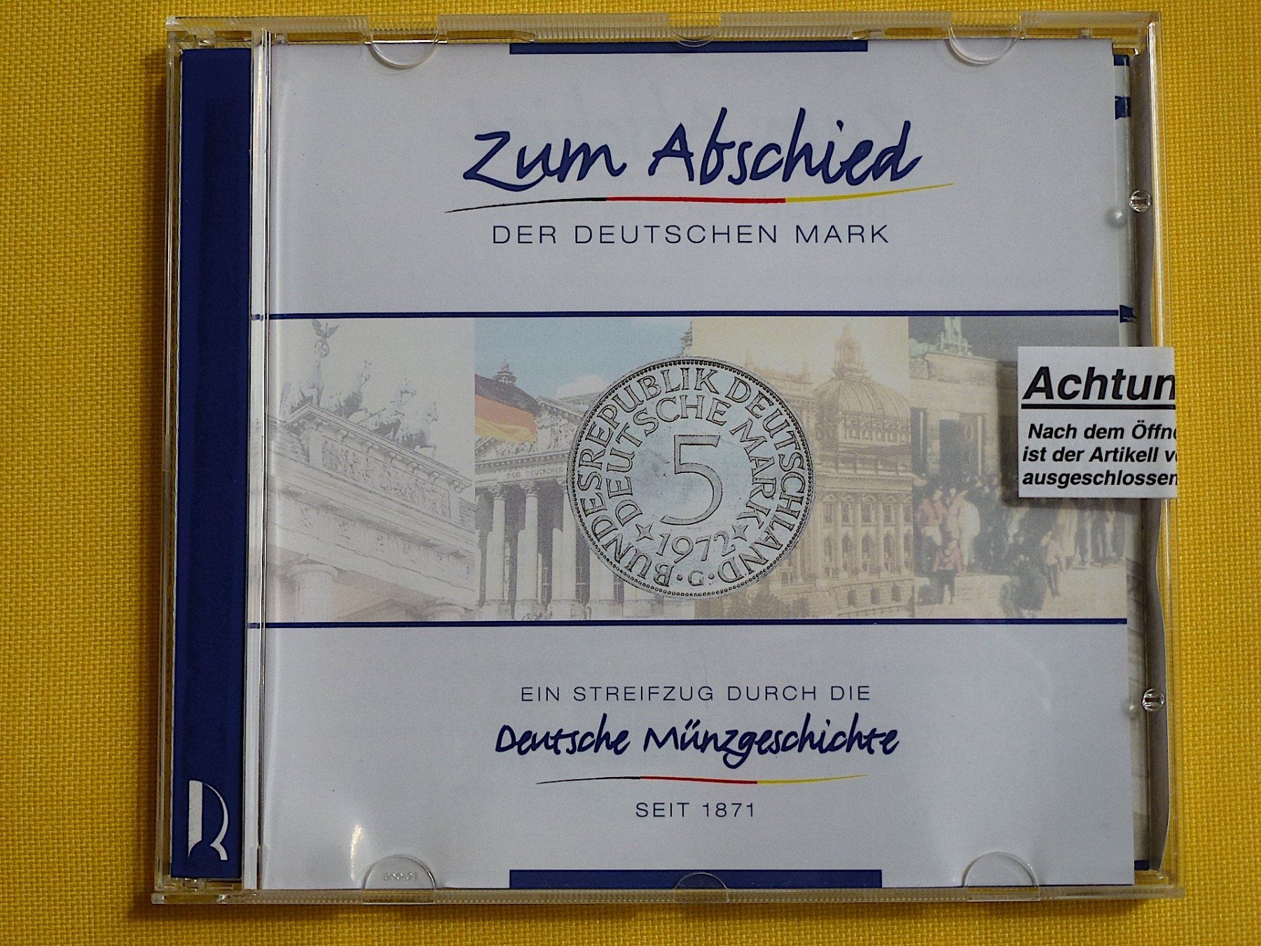 Tutti le monete: Abschied Deutsche Mark - Deutsche Münzgeschichte – Usato da Zürich venduto da Kalla36