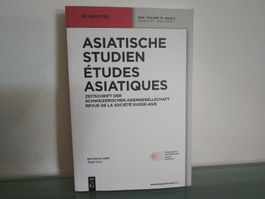 Asiatische Studien - Études Asiatiques