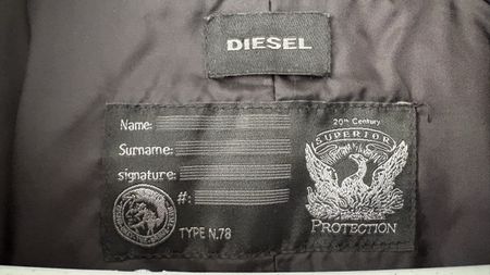 „DIESEL“ Navy Vintage Jacke